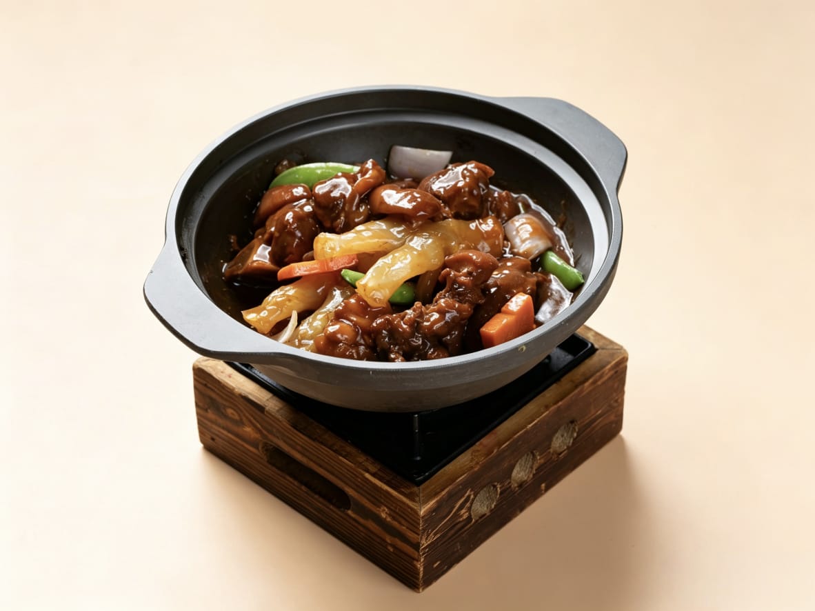 猪手蹄筋煲 | Braised Pork Tendon, Pork Knuckles in Claypot | Signature Cantonese Dish