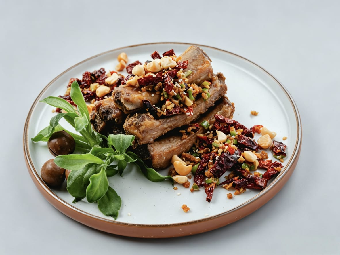 招牌椒盐排骨 — House Special Pork Ribs with Salt and Pepper
